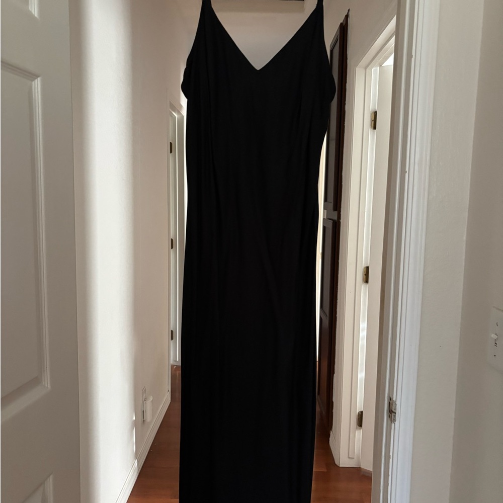 Boden Classic Black Maxi Dress size   US 12